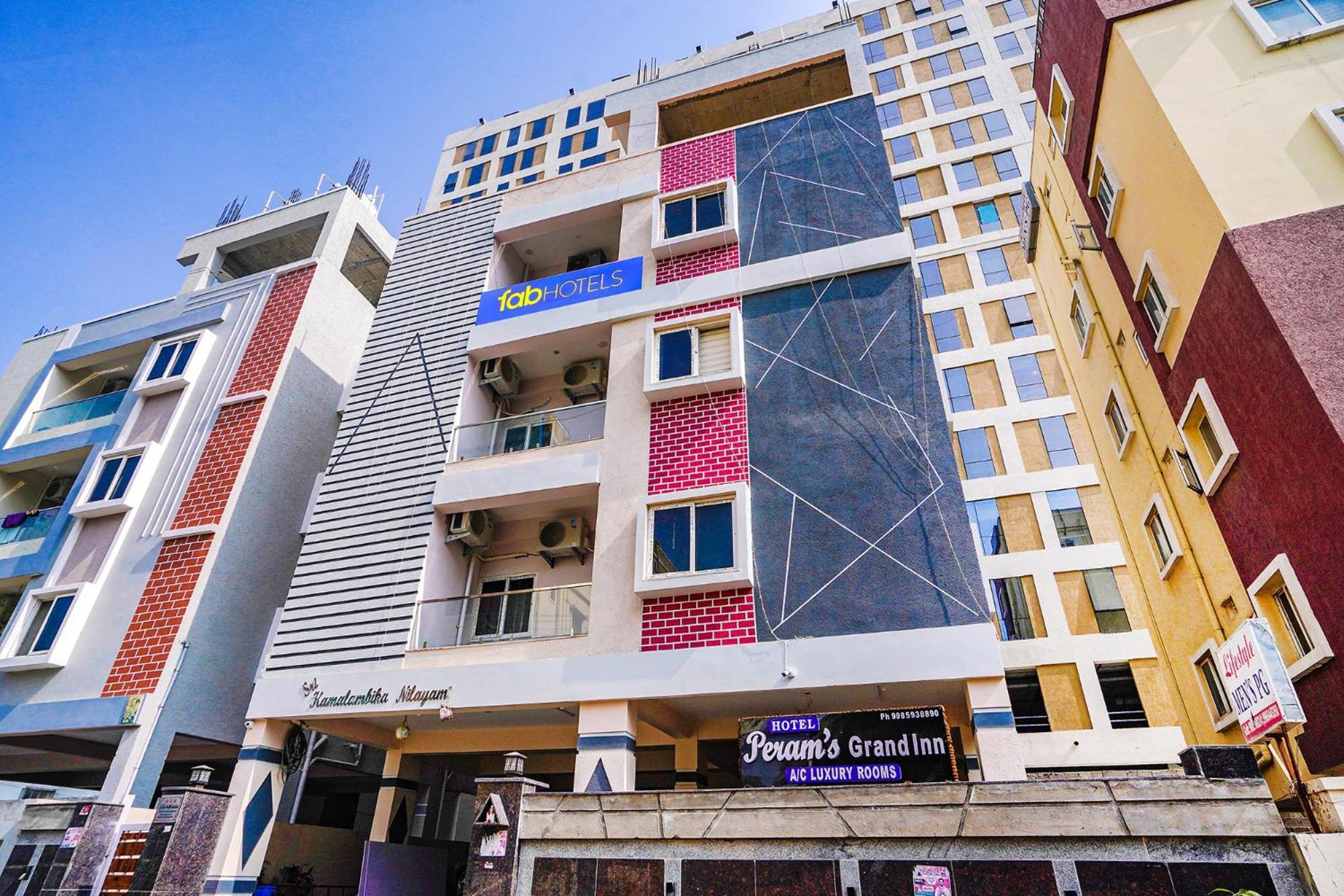 Fabhotel Perams Grand Inn - Hitech City 하이데라바드 외부 사진
